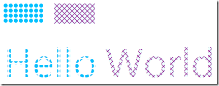 WPF Patterned & Hatched Brushes