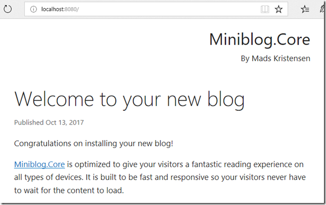 minibloglocaldockerlinux